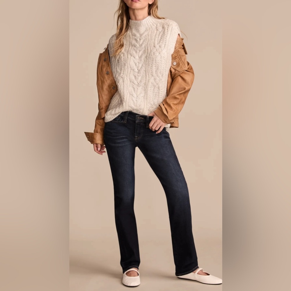 👖 Lucky Brand Mid-Rise Sweet Straight Jeans 👖Dark Blue